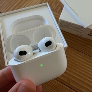 Apple AirPods 3rd Generation with Charging Case and Box